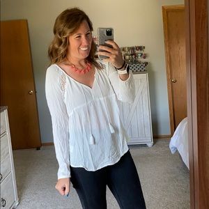 Old Navy White Blouse